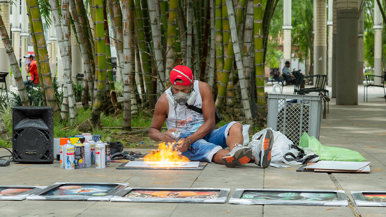 artistas plásticos de Medellín