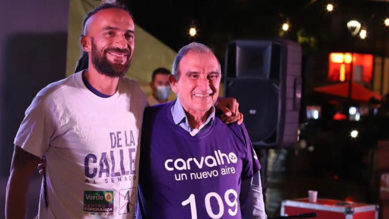 Daniel Carvalho y Humberto de la Calle congresistas Partido Verde Oxígeno