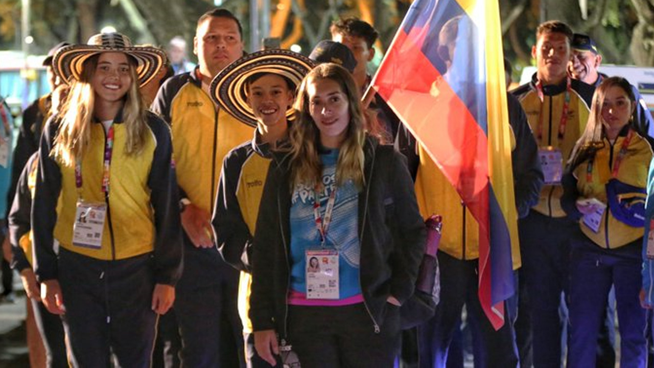 Delegación de Colombia para los III Juegos Sudamericanos de la Juventud