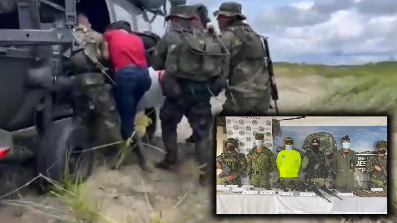 Ejército informó que en combates murieron cinco presuntos integrantes del 'Clan del Golfo' en el Chocó