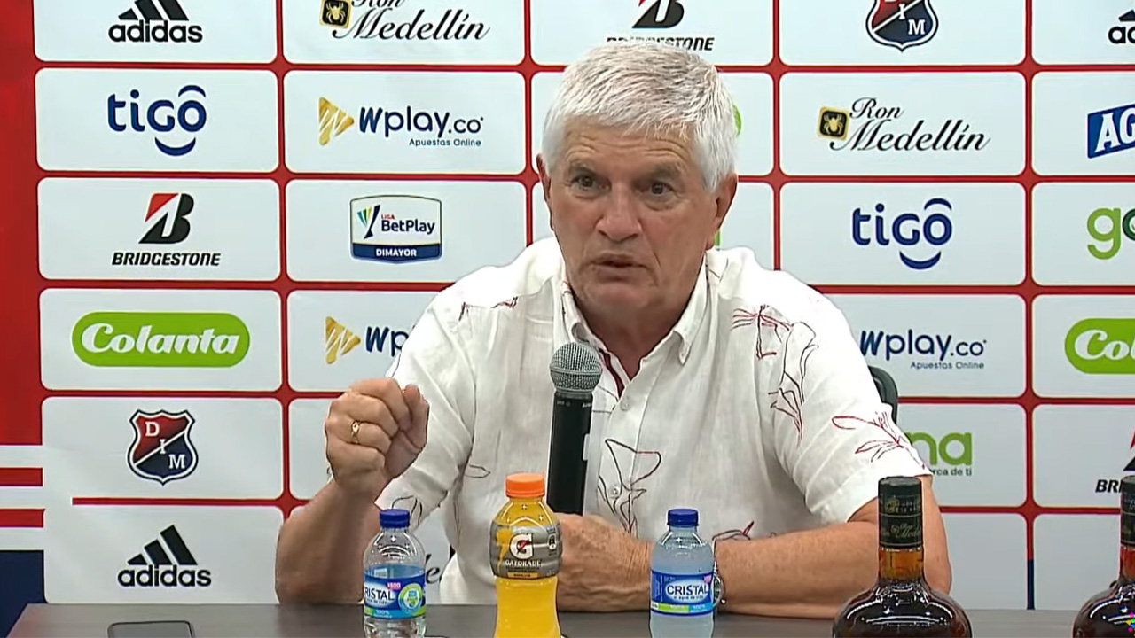 Julio Comesaña, entrenador de Independiente Medellín