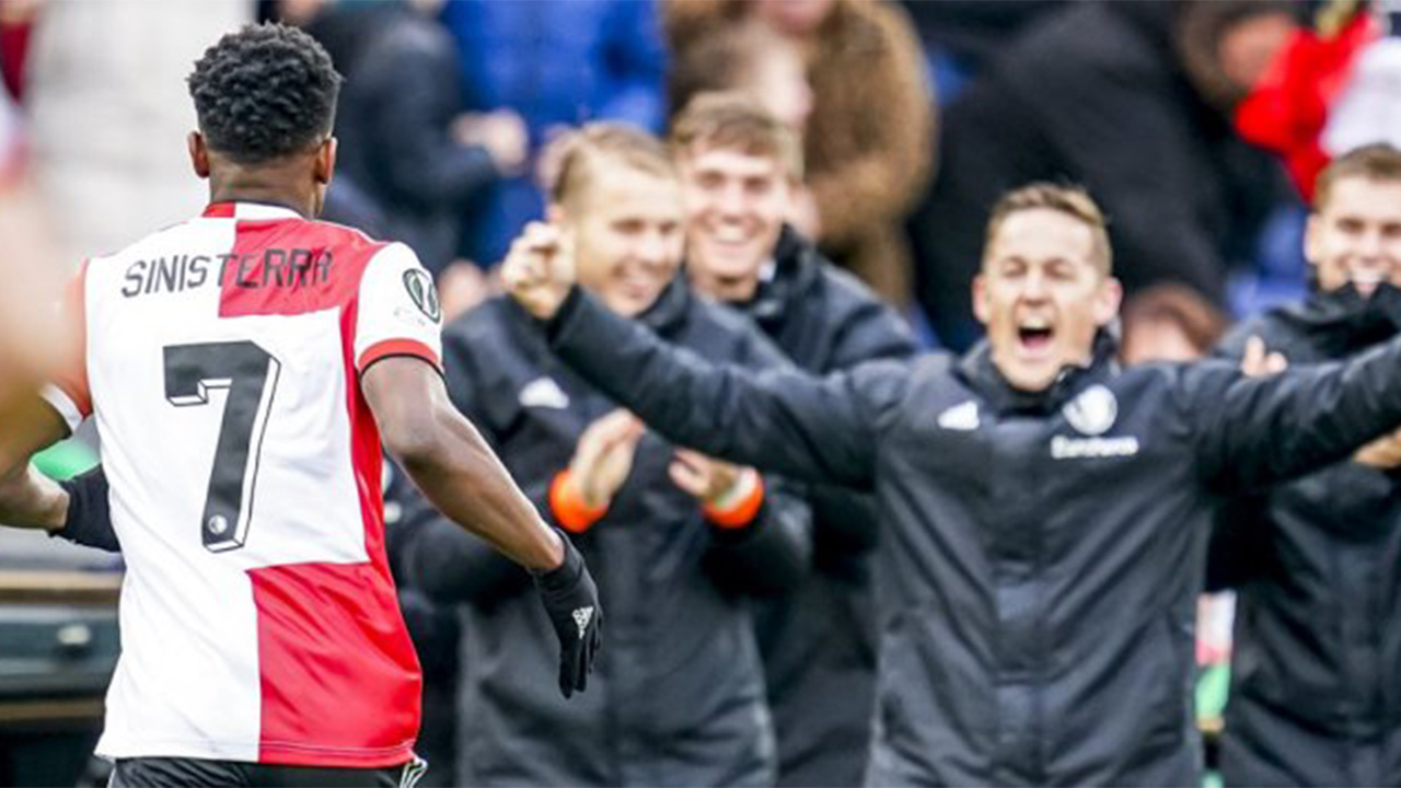 Luis Sinisterra volvió a marcar en la Conference League