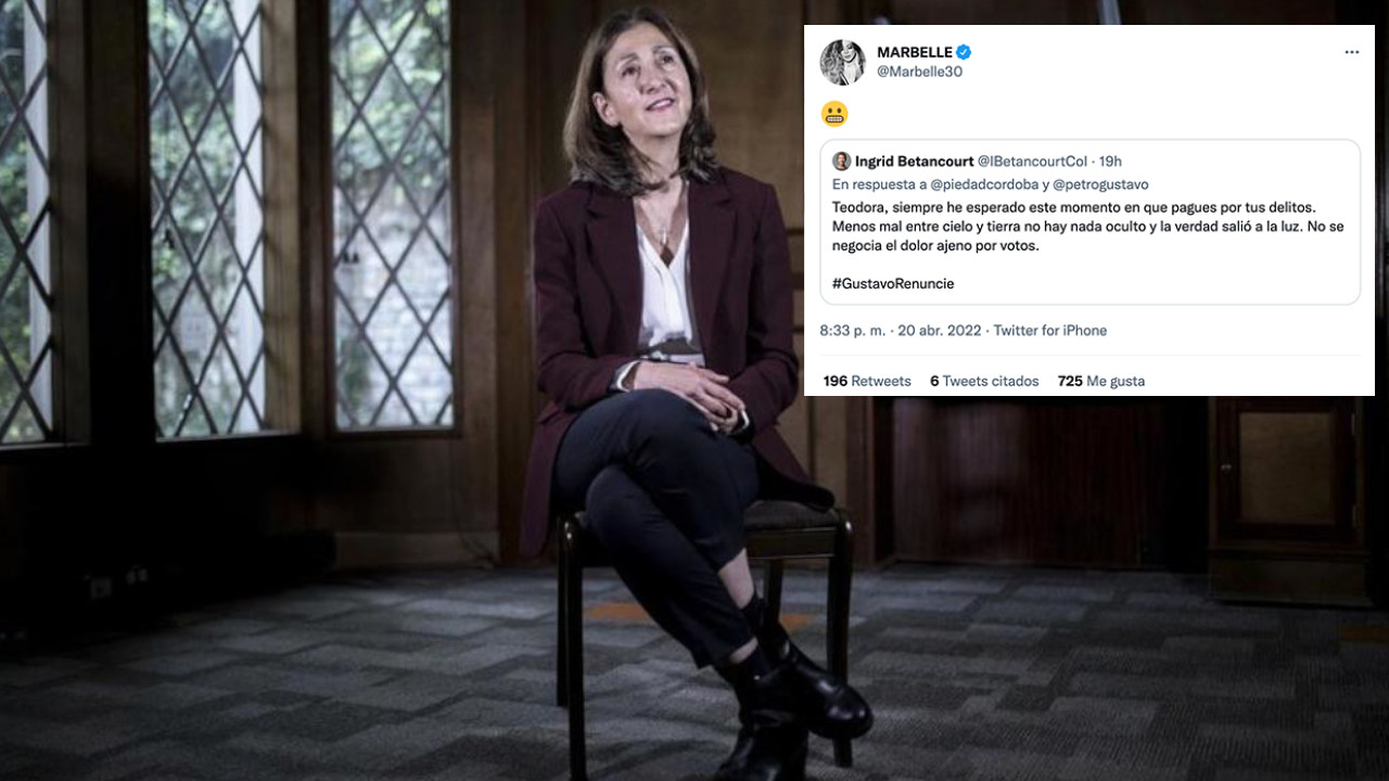 Íngrid Betancourt y Marbelle