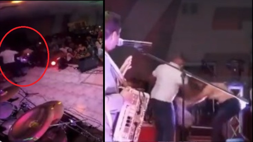 Mujer es apuñalada por un hombre en pleno concierto