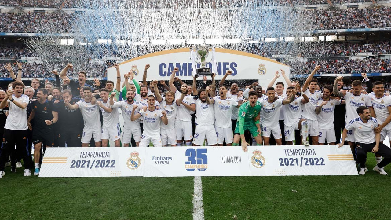 Real Madrid campeón de La Liga 2021-22