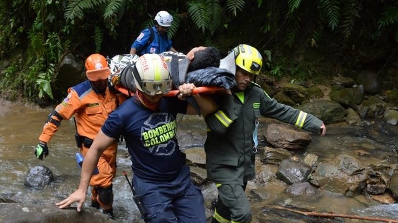 Rescataron a bañista en Santa Rosa de Cabal