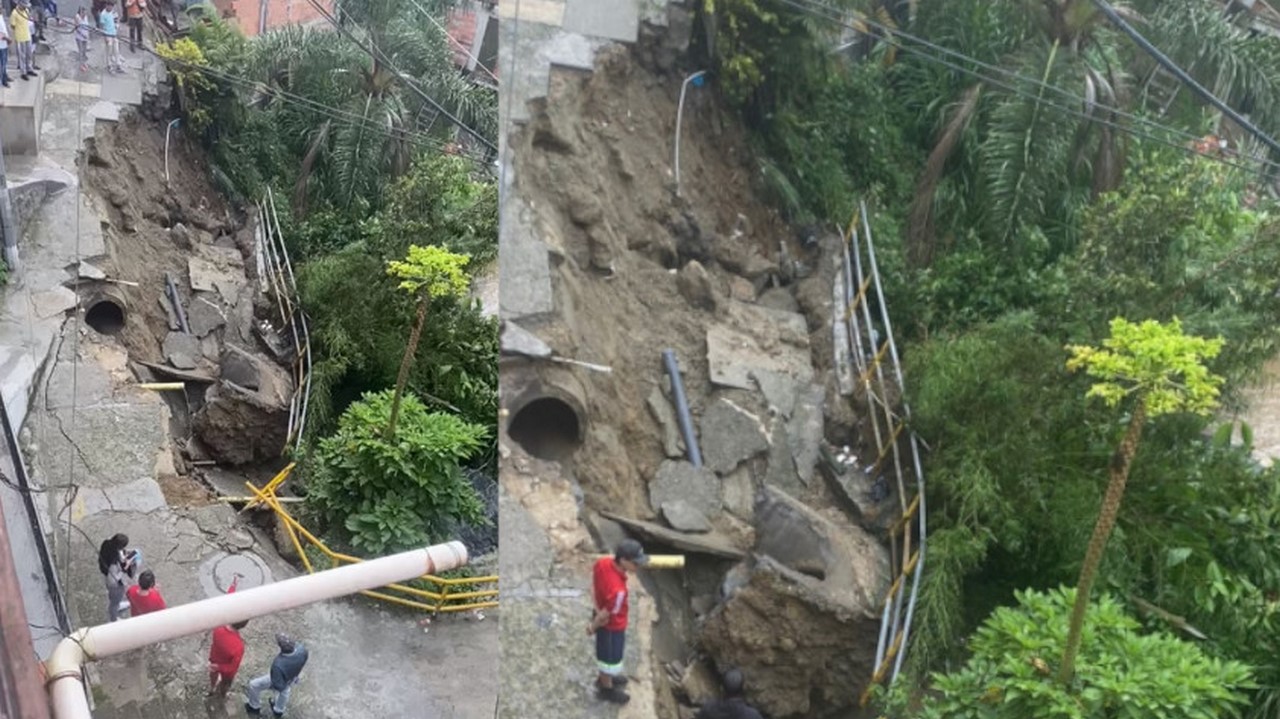 Denuncian deslizamiento en La Isla-La Maruchenga en Bello