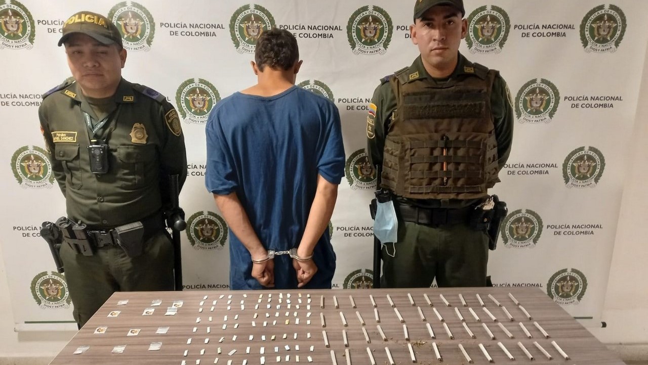 Adolescente con droga aprehendido en San Antonio de Prado