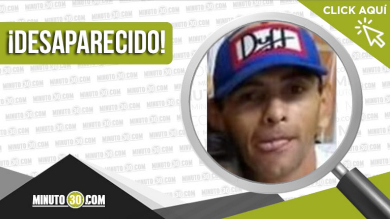 Luis Eduardo Pérez Mesa desaparecido