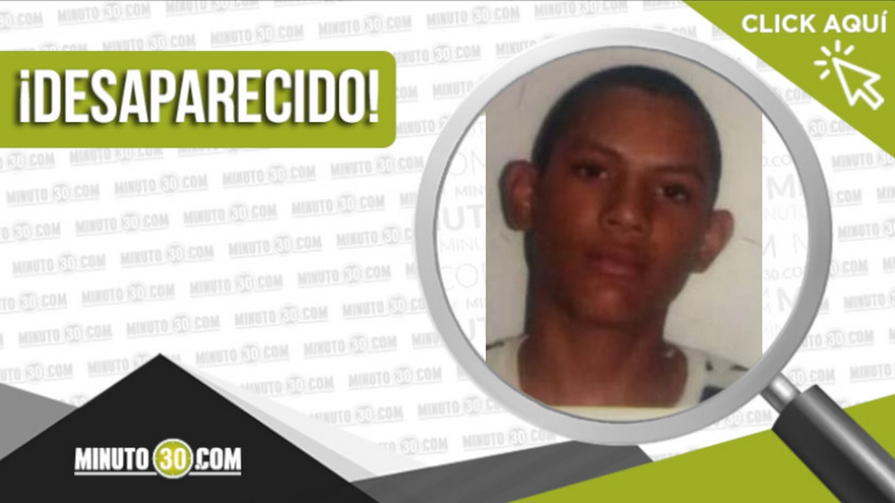 Yohangel Gabriel Quiroz Sánchez desaparecido