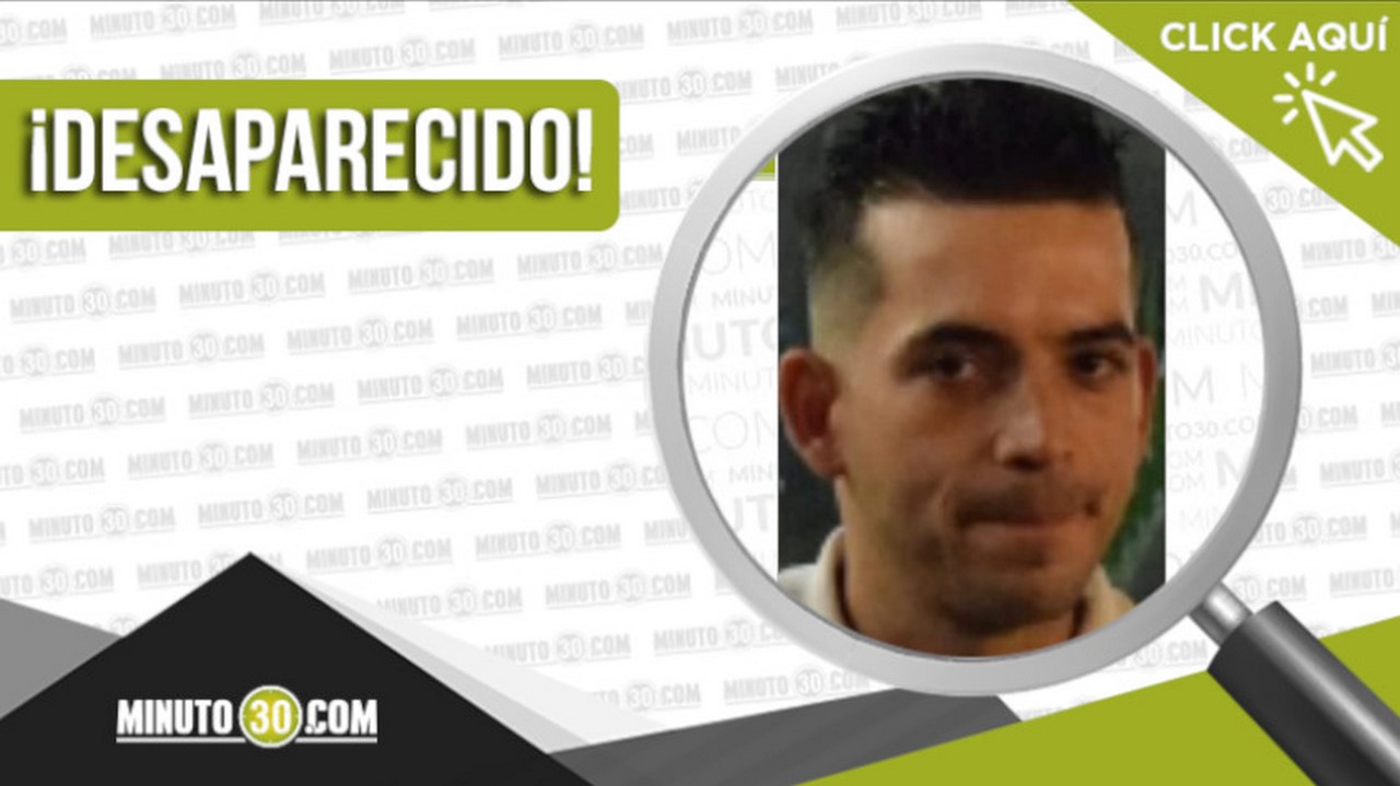 José Miguel López Mejía desaparecido