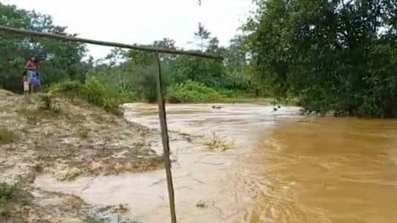 Desbordamientos en cuatro municipios del Urabá antioqueño
