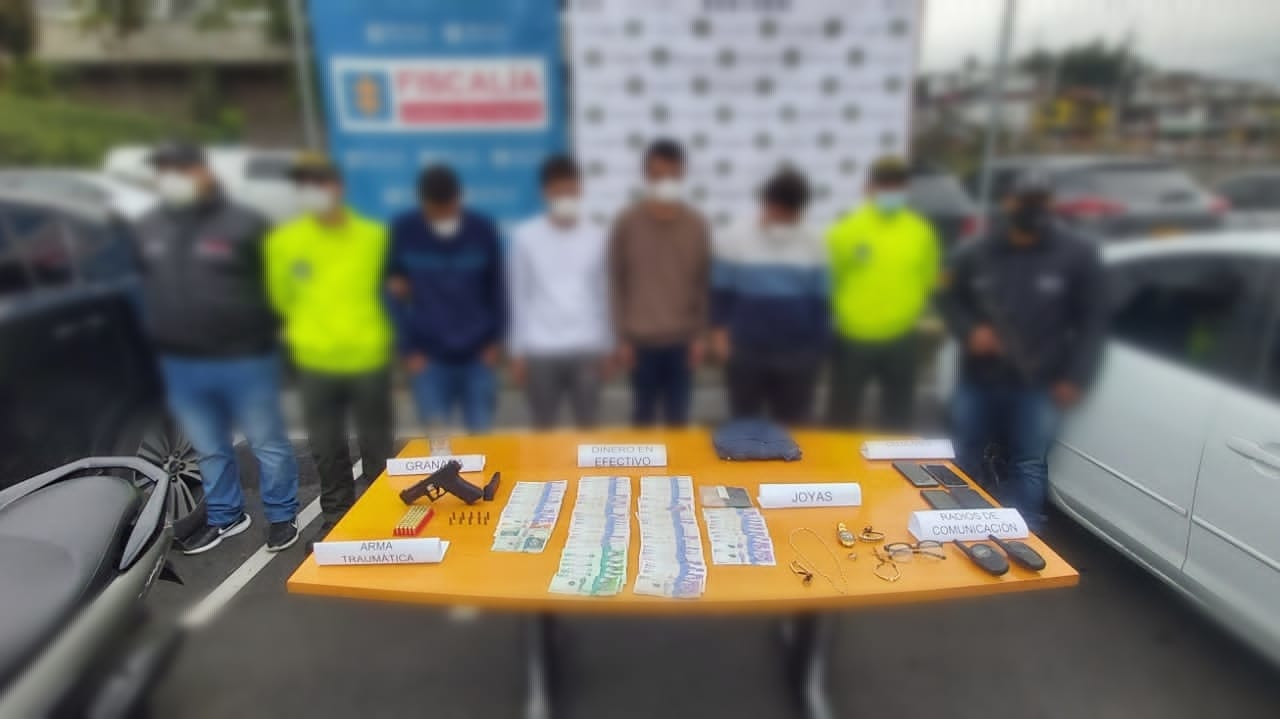 [Video] Autoridades aseguraron que sujetos de Medellín fueron a robar a Rionegro