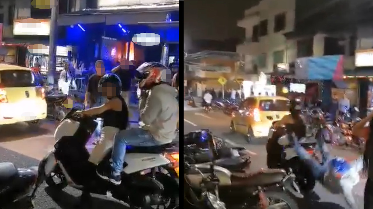 ¡Un tinto pa’ ese buñuelo! Mujer le hizo pegar ‘mero’ tiestazo a su parrillero