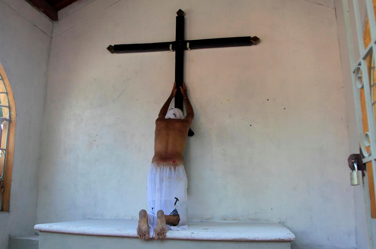 FOTOS: Los flagelantes de Santo Tomás en Colombia regresan tras la pandemia 4 santo tomas1