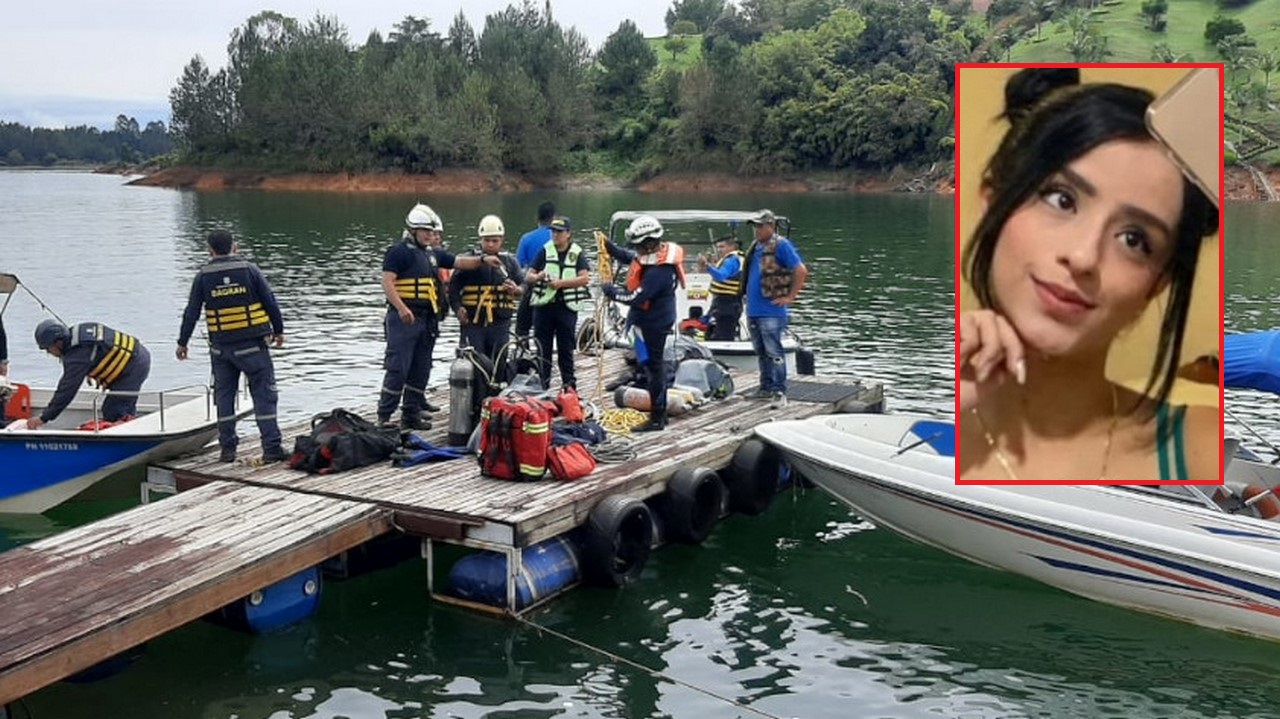 11 buzos buscan a Saray Narváez en embalse de Guatapé