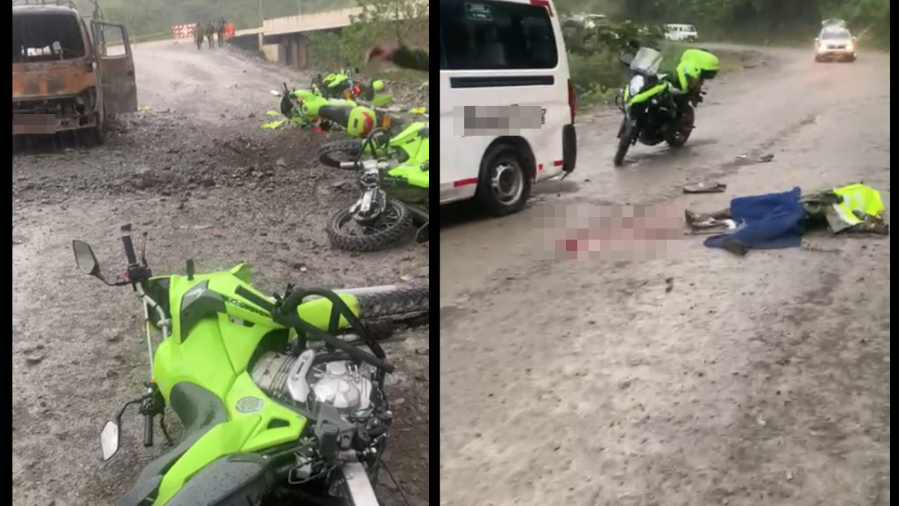 Un soldado y un policía murieron tras el ataque en Cañasgordas