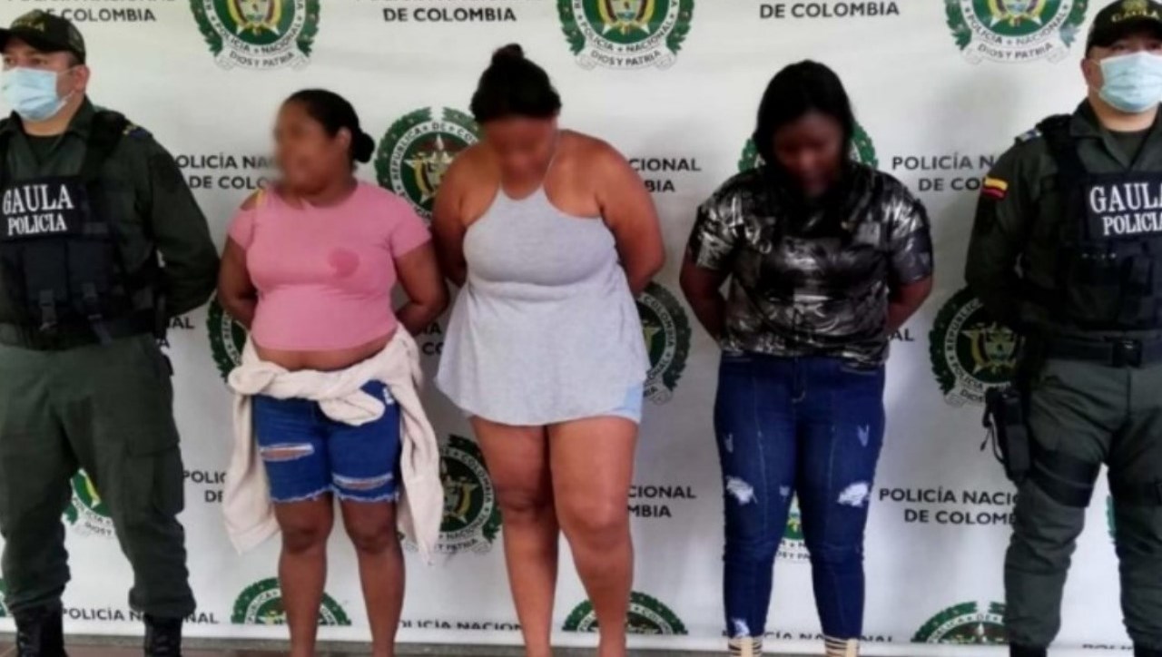 Carcel para las Paisa Ingenio las 3 extorsionistas de comerciantes en Bogota