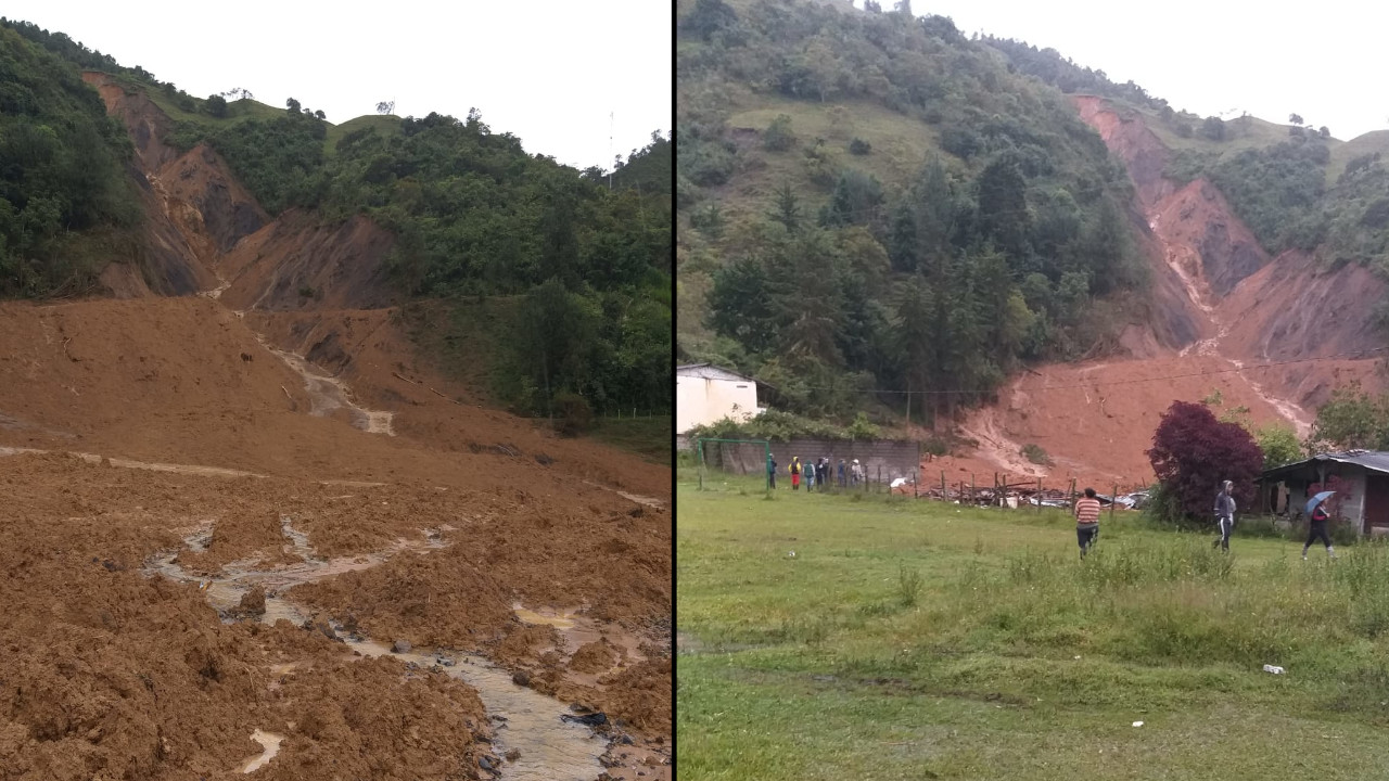 ¡Qué tragedia! Derrumbe en Santa Fe de Antioquia, una niña y un adulto murieron |Minuto30