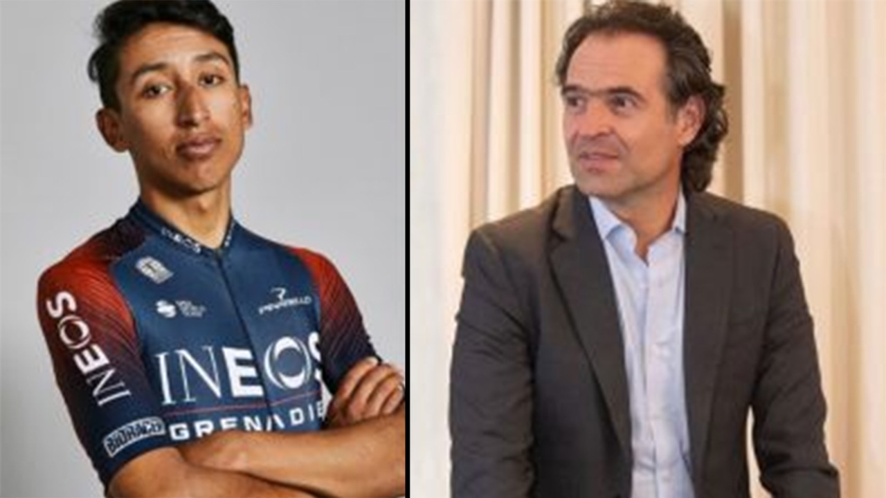 Egan Bernal anuncia su apoyo a la candidatura de Federico Gutiérrez