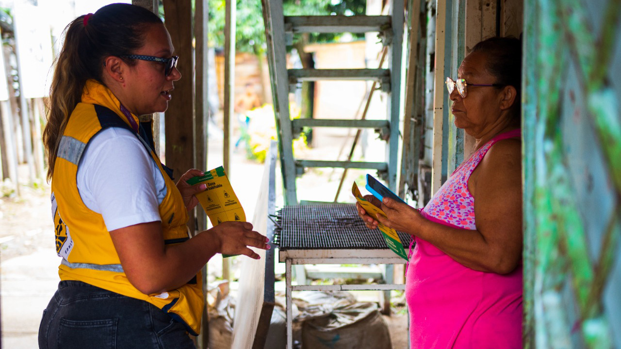 Sensibilización en el morro de Moravia