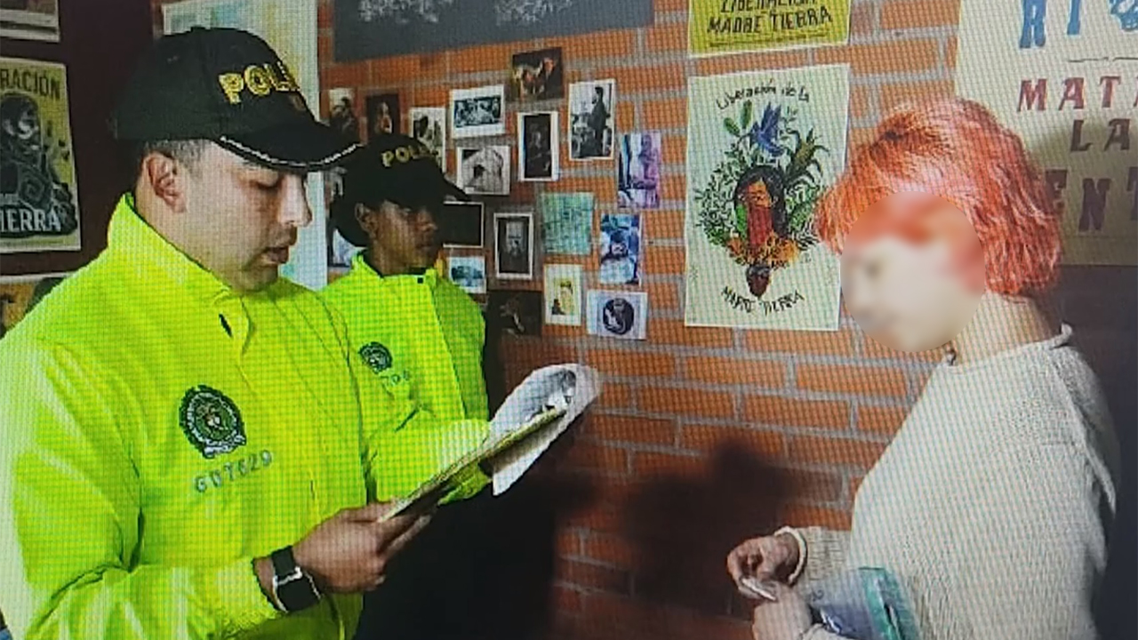 Encarcelaron a alias 'Lucía', presunta integrante del ELN