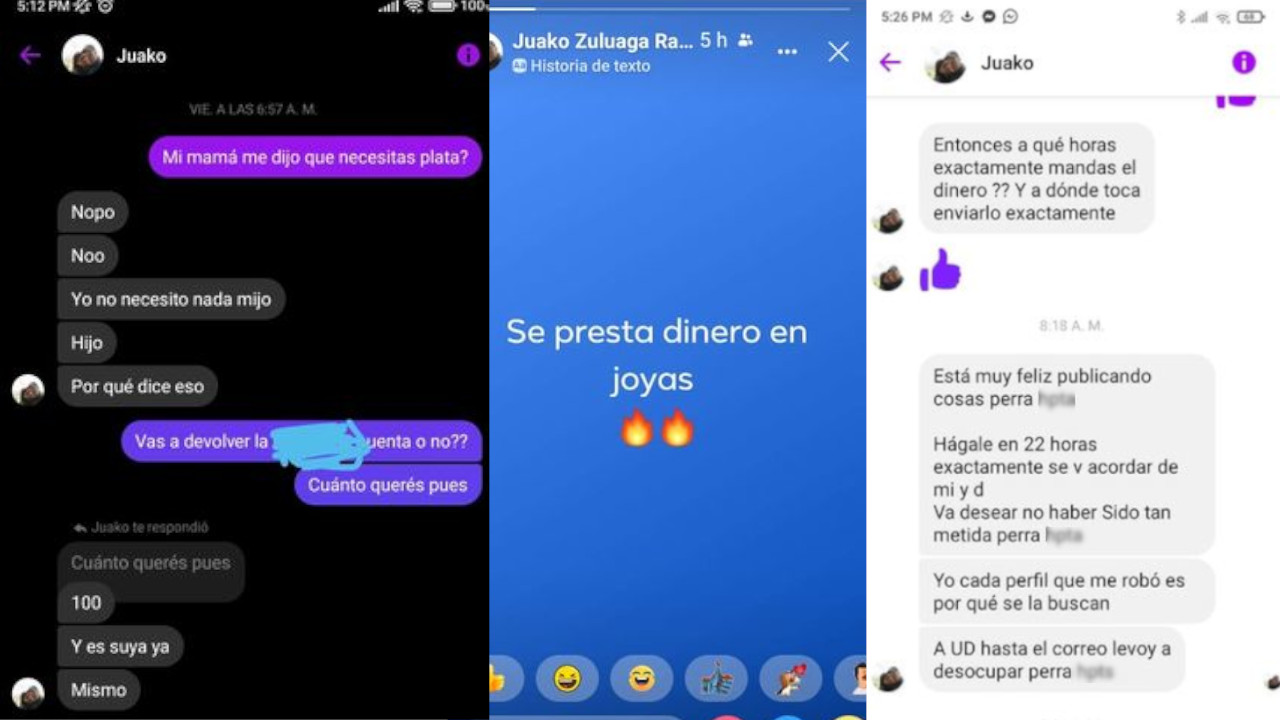 Extorsión a través de enlaces