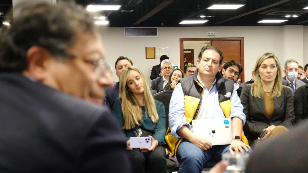 Gustavo Petro se reunió con más de 40 empresas norteamericanas con sede en Colombia