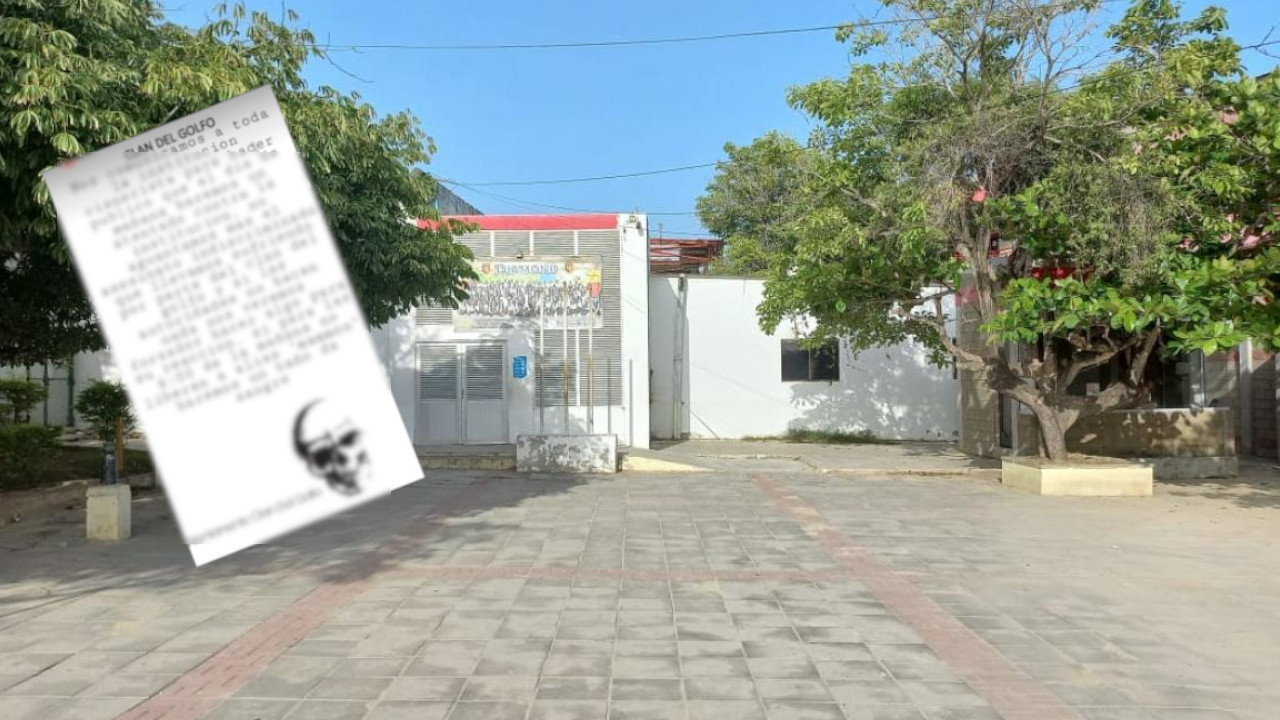 Se inventaron un panfleto del 'Clan del Golfo' para cancelar las clases en un colegio