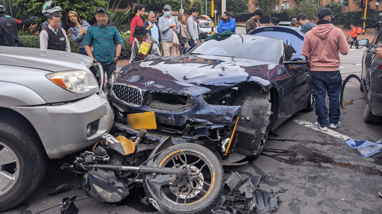 Presuntos ladrones en Bogotá