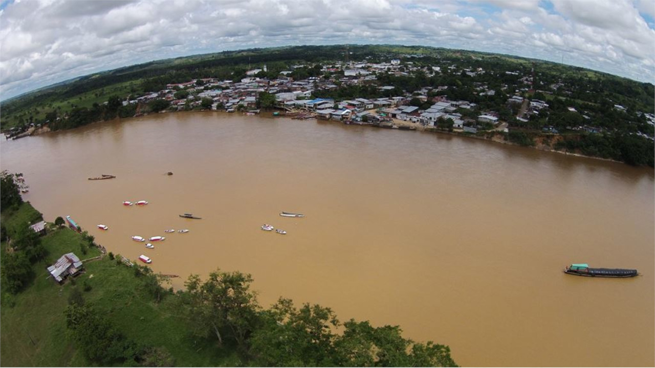Río Caguán a la altura de Cartagena del Chairá - Comandos de Frontera