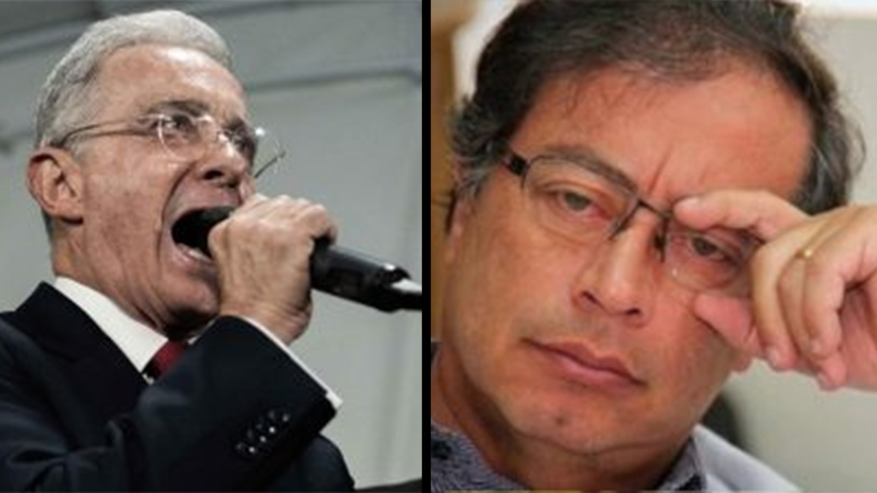 Uribe arremete contra Petro por vincular al Centro Democrático con banda paramilitar