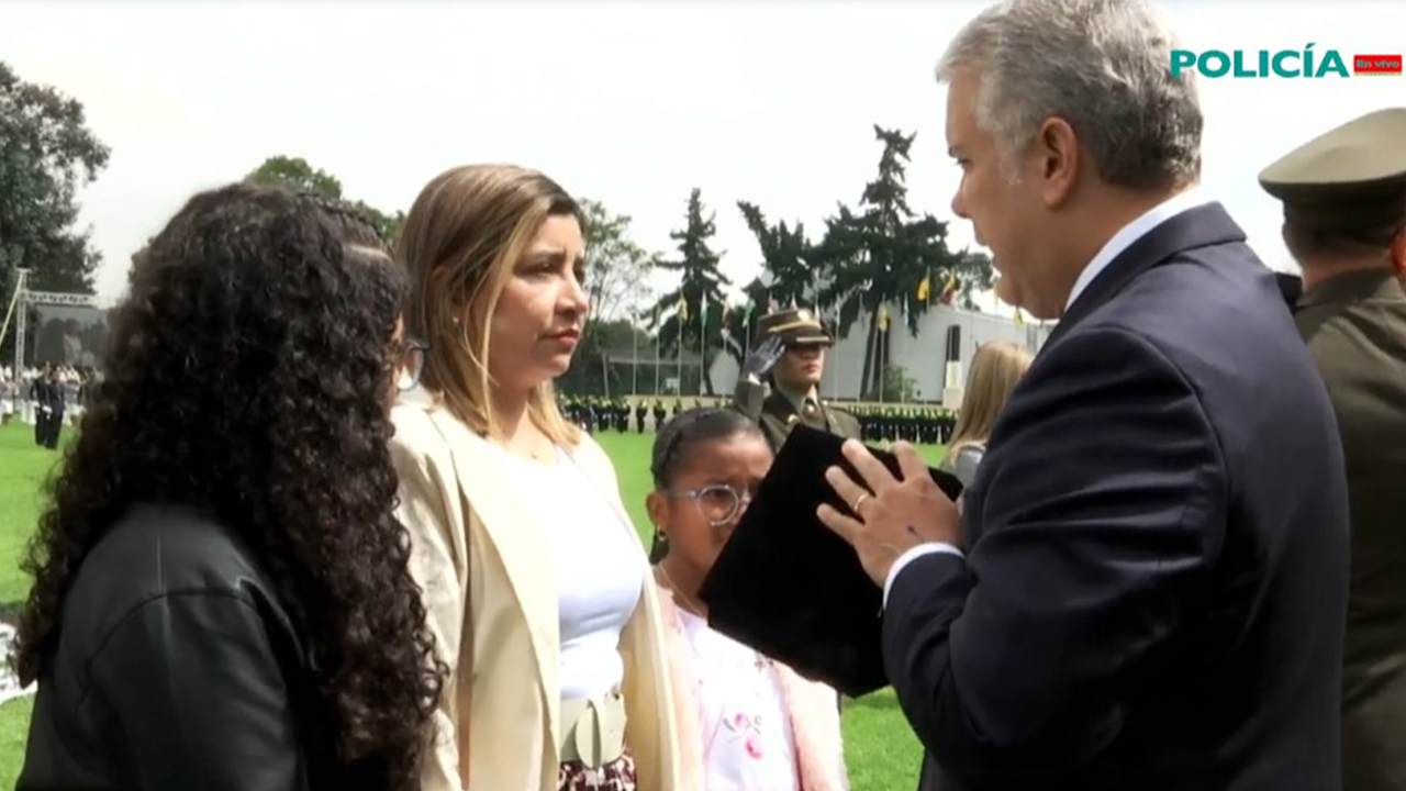 [Video] El Mayor de la Policía asesinado con un explosivo en Frontino, Antioquia, fue homenajeado