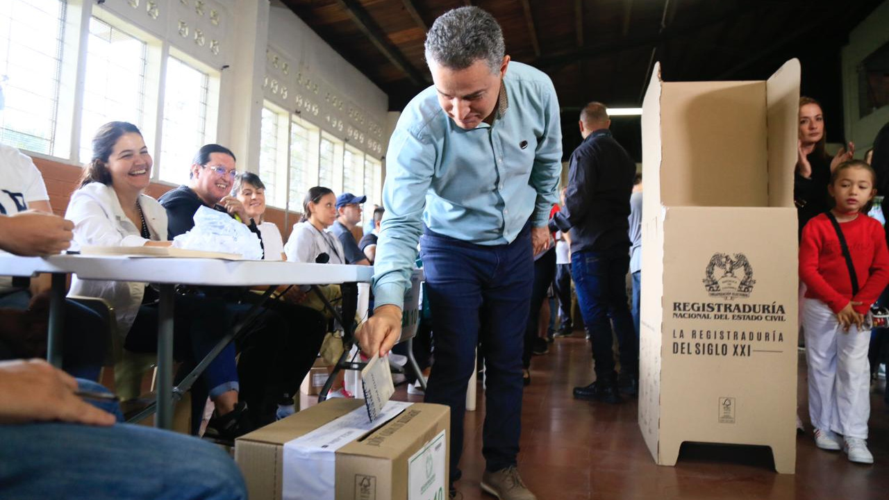 Votación en Antioquia