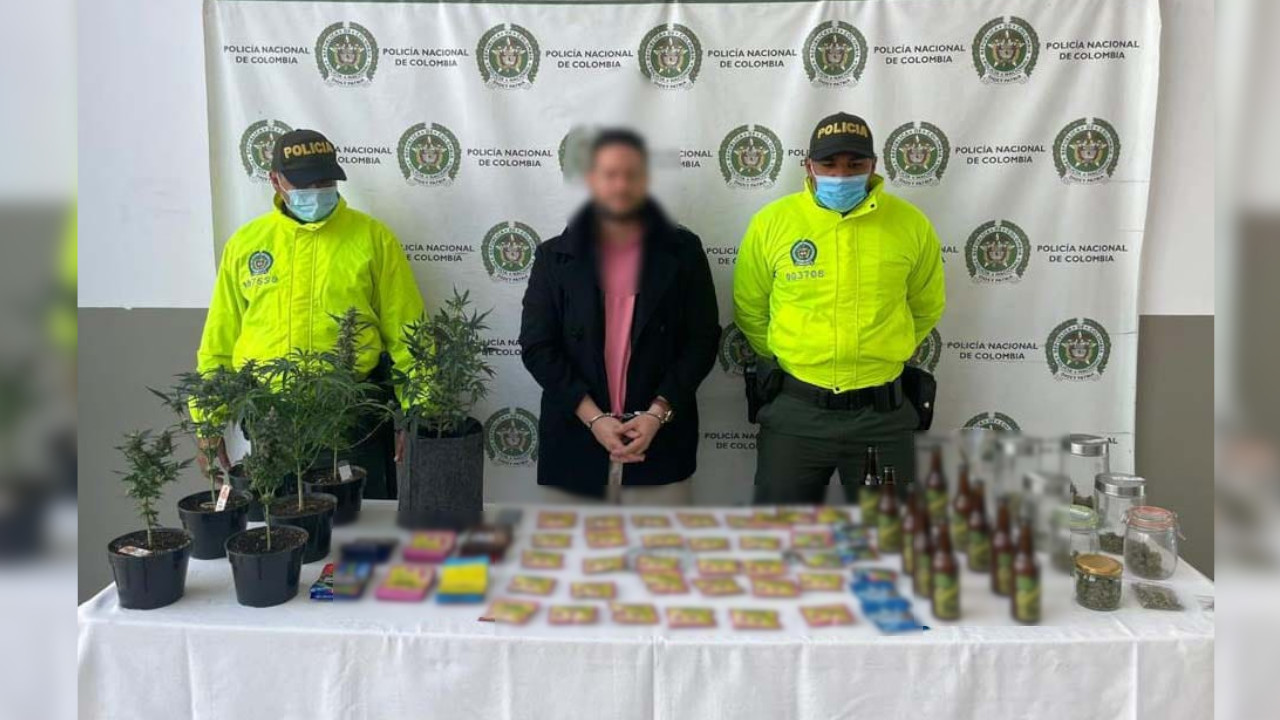 Capturaron a un ‘gringo’ que estaría produciendo dulces, galletas y cervezas de marihuana en Copacabana