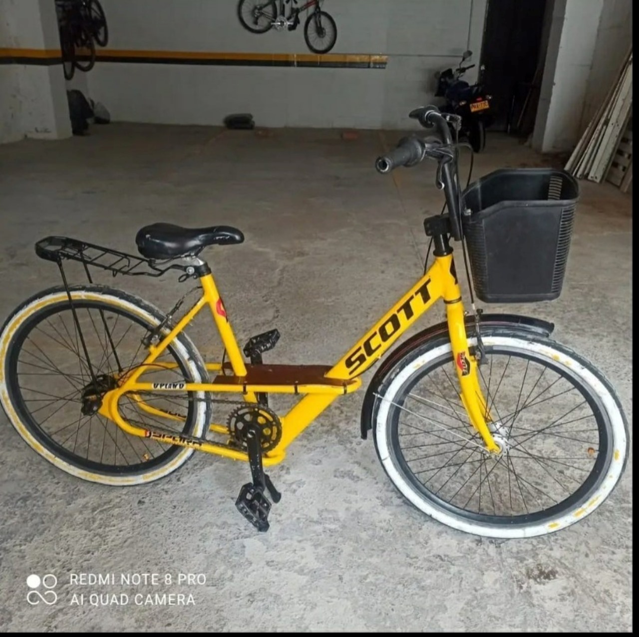 FOTOS: ¡Pilas! Se están robando y modificando las bicicletas de Encicla para revenderlas 2 bicicleta encicla amarilla
