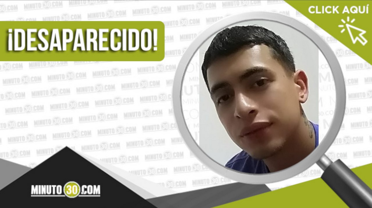 Santiago Atehortúa Tabares desaparecido