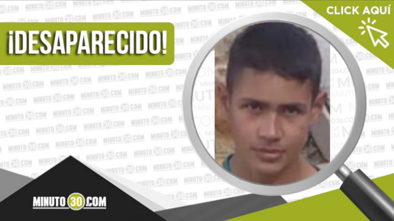 Juan Ignacio Corvo Zapata desaparecido