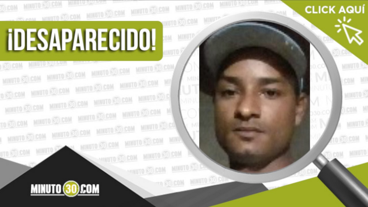 Jorge Luis Torres Urango desaparecido