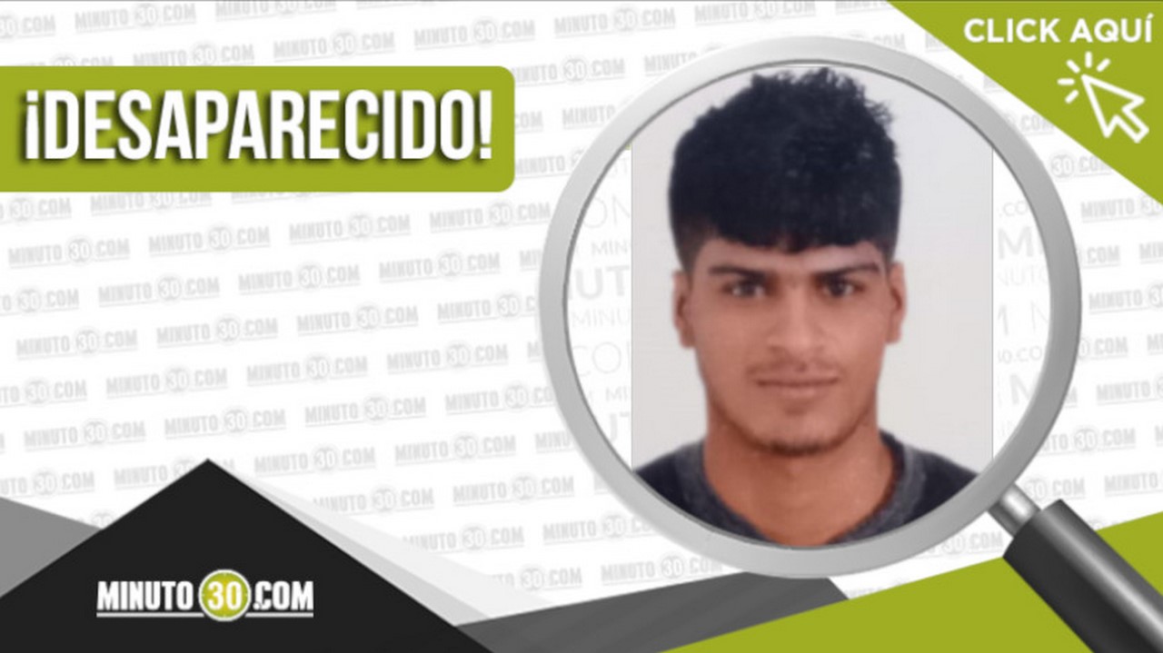 Alejandro Sebastián Carvajal Chavarría desaparecido