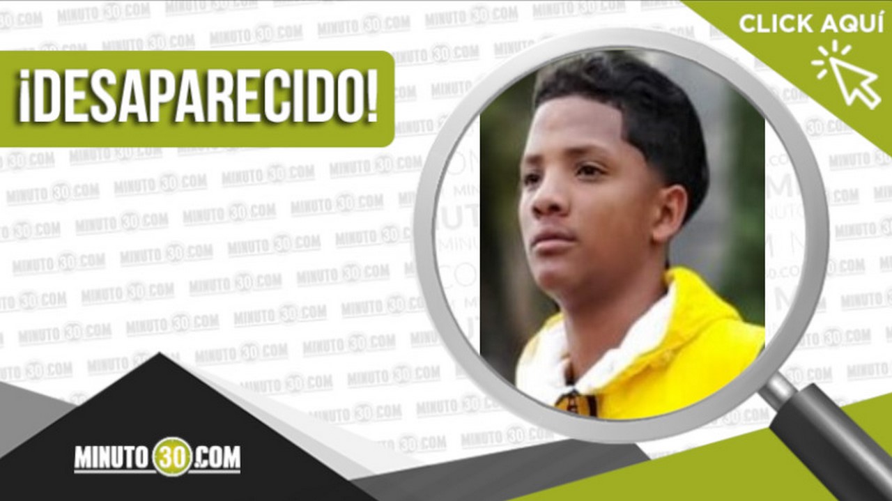 Jhonatan Fernando Lopera Flórez desaparecido