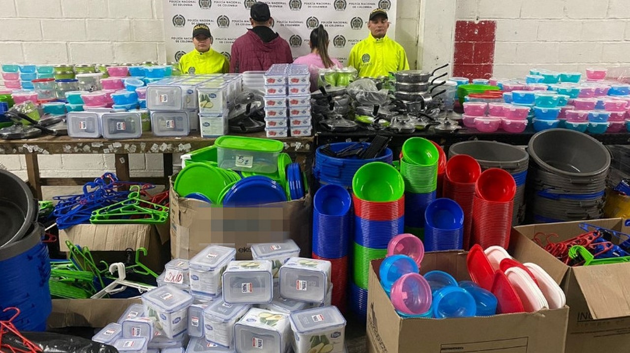 Cogieron a esta pareja en Rionegro, Antioquia por hurto