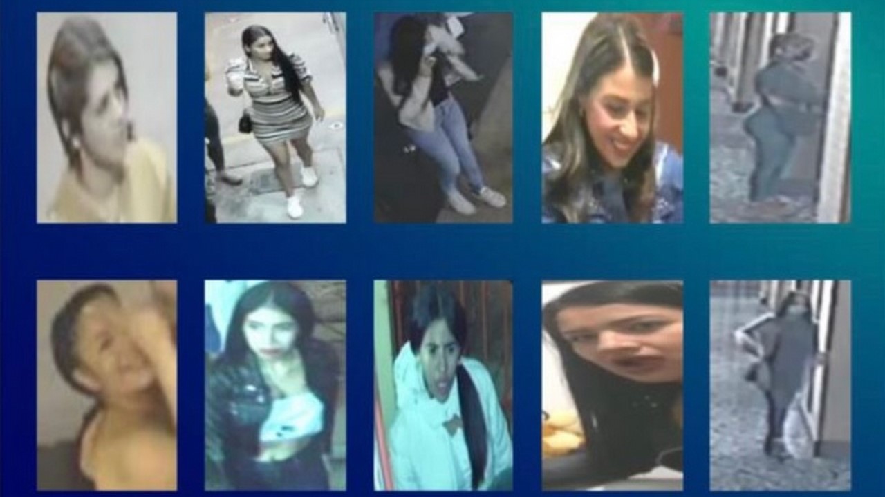 Buscan a estas 10 mujeres en Bogotá por hurto