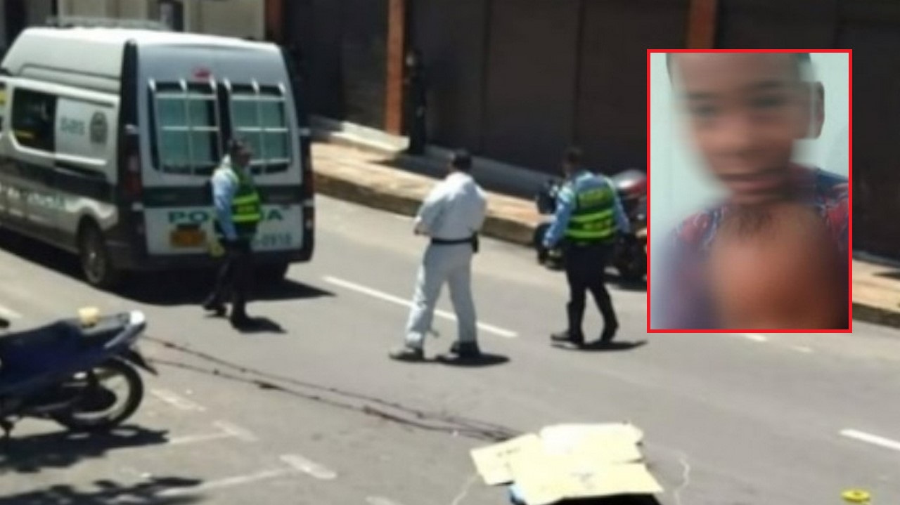 Investigan muerte de niño atropellado por una patrulla