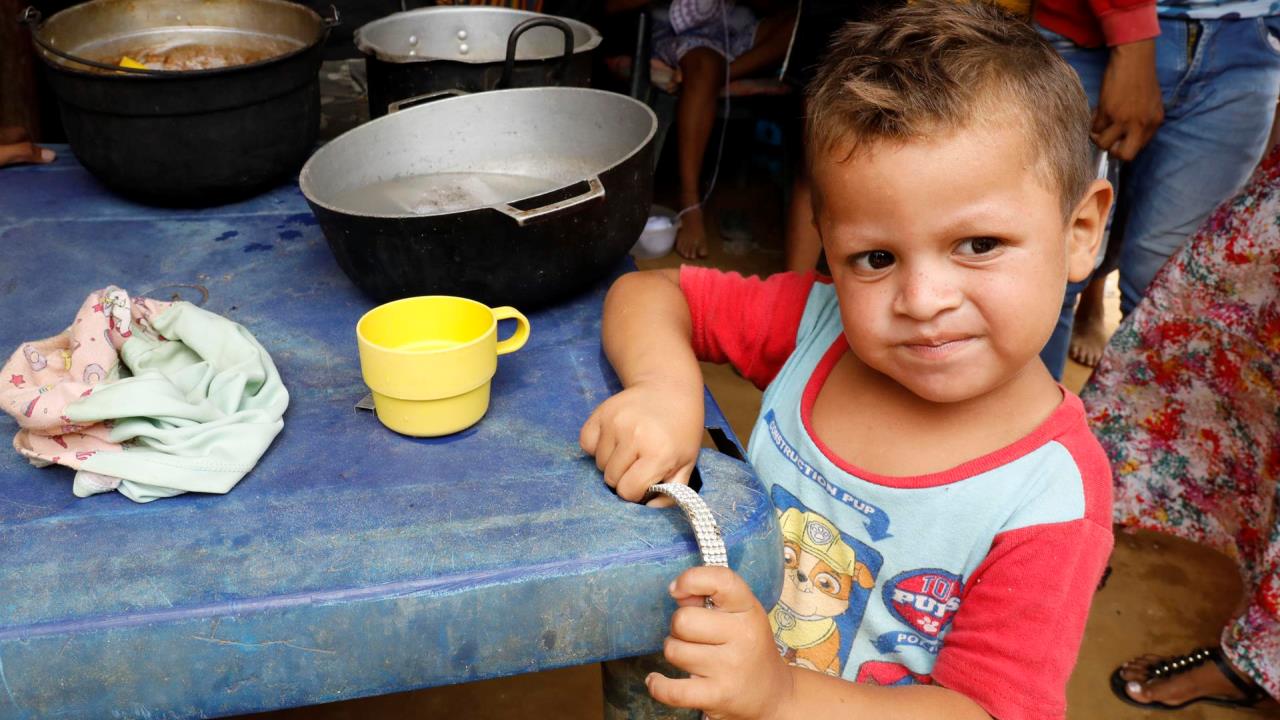 pobreza niñez hambre