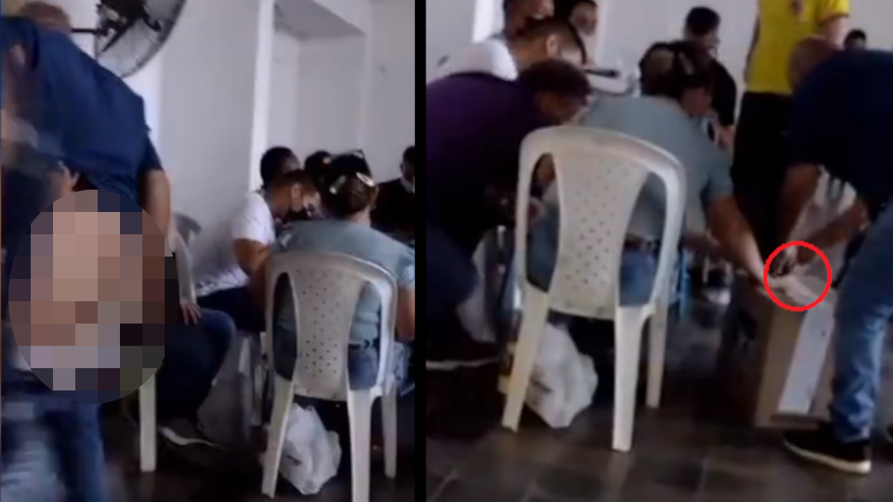 [Video] ¡Muy 'charro'! Un ciudadano se bajó los pantalones y se limpió la nalga con el tarjetón