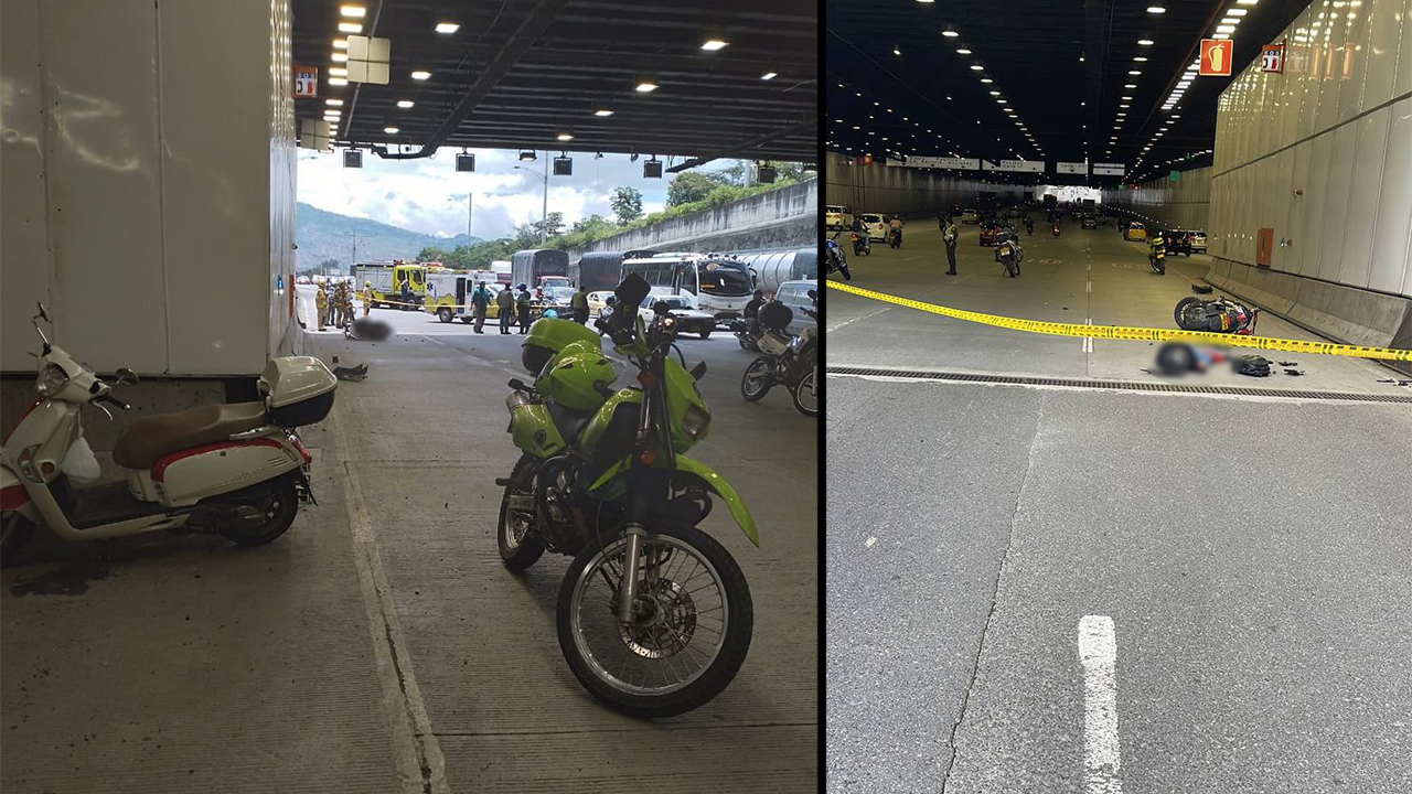 ¡Lamentable! Otro motociclista más que pierde la vida, murió en la Autopista Sur