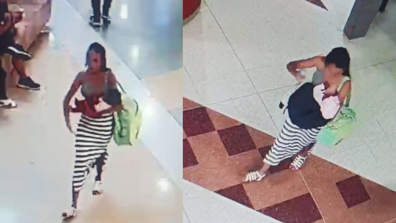 Apareció la bebé que fue llevada del centro comercial en Bello