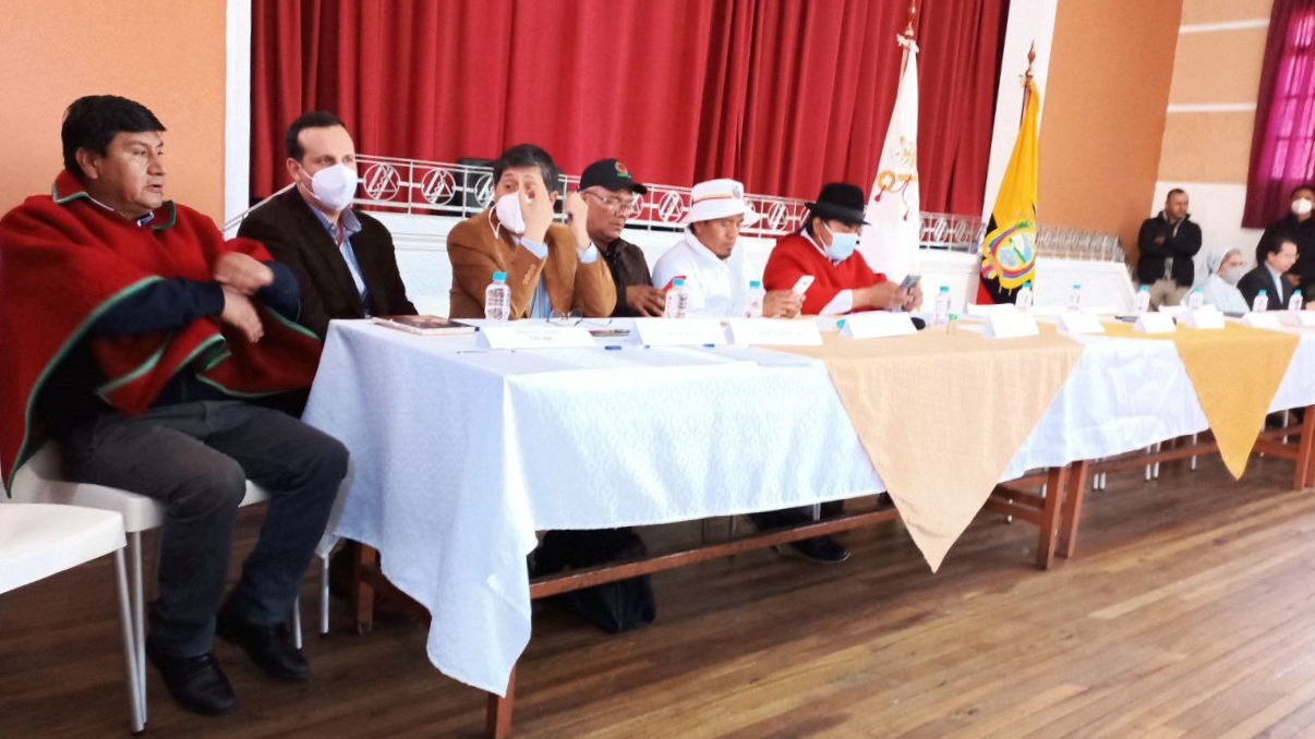 Conaie firma acuerdo Ecuador
