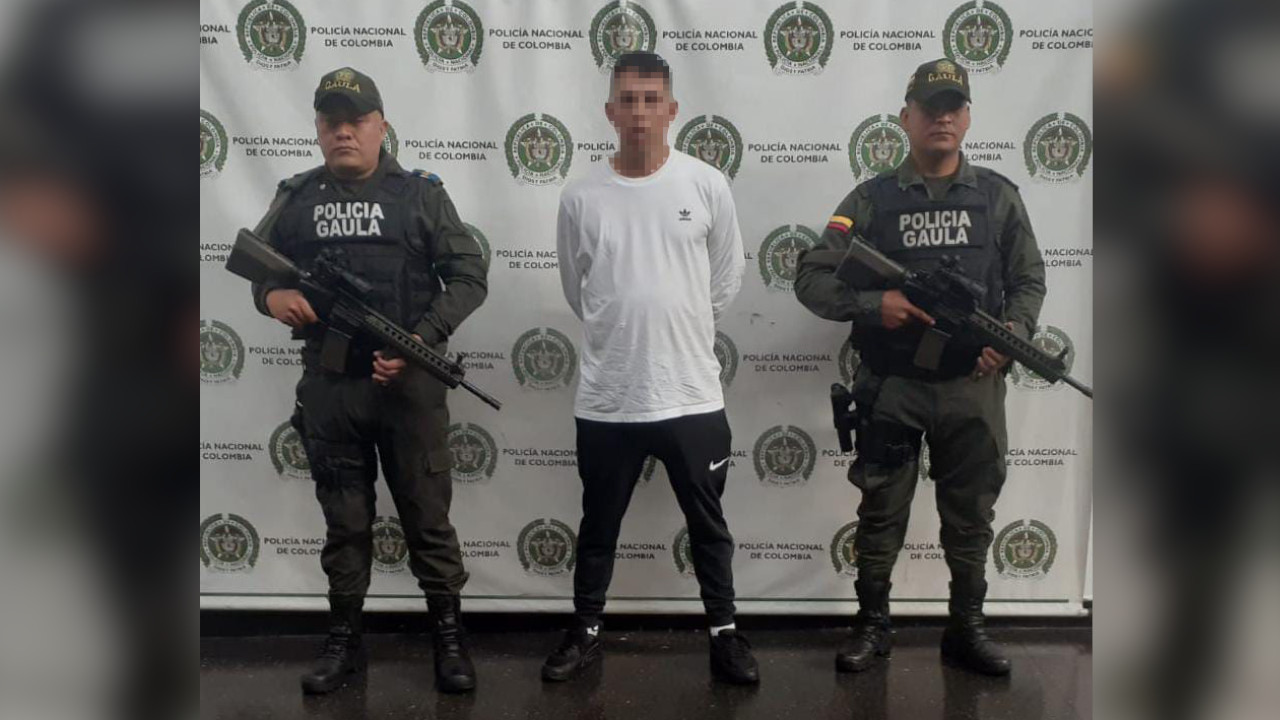 Cogieron en Laureles a sujeto que sería el jefe de una banda criminal en Bello, lo buscaban hace 6 años